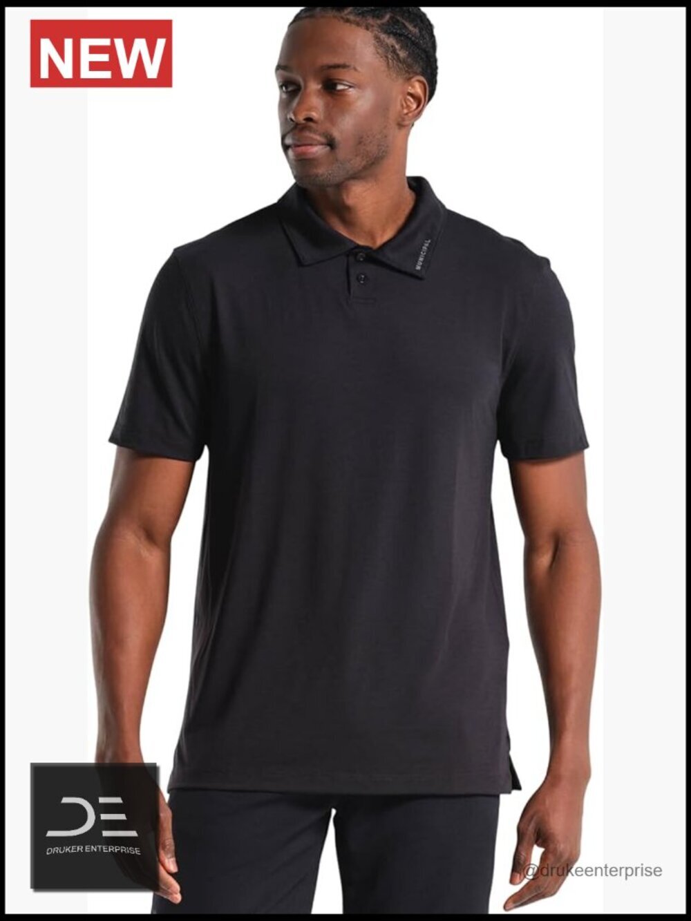 Sport Utility Short Sleeve Polo Shirt, Athletic Fit, Moisture-Wicking,